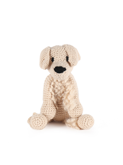 toft don the golden retriever amigurumi crochet animal
